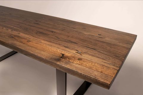 Reclaimed Dining Table In Usa Cargo Train Oa pertaining to Reclaimed Stories: Crafting Beautiful Dining Tables from Forgotten Materials
